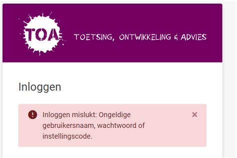 student inloggen.